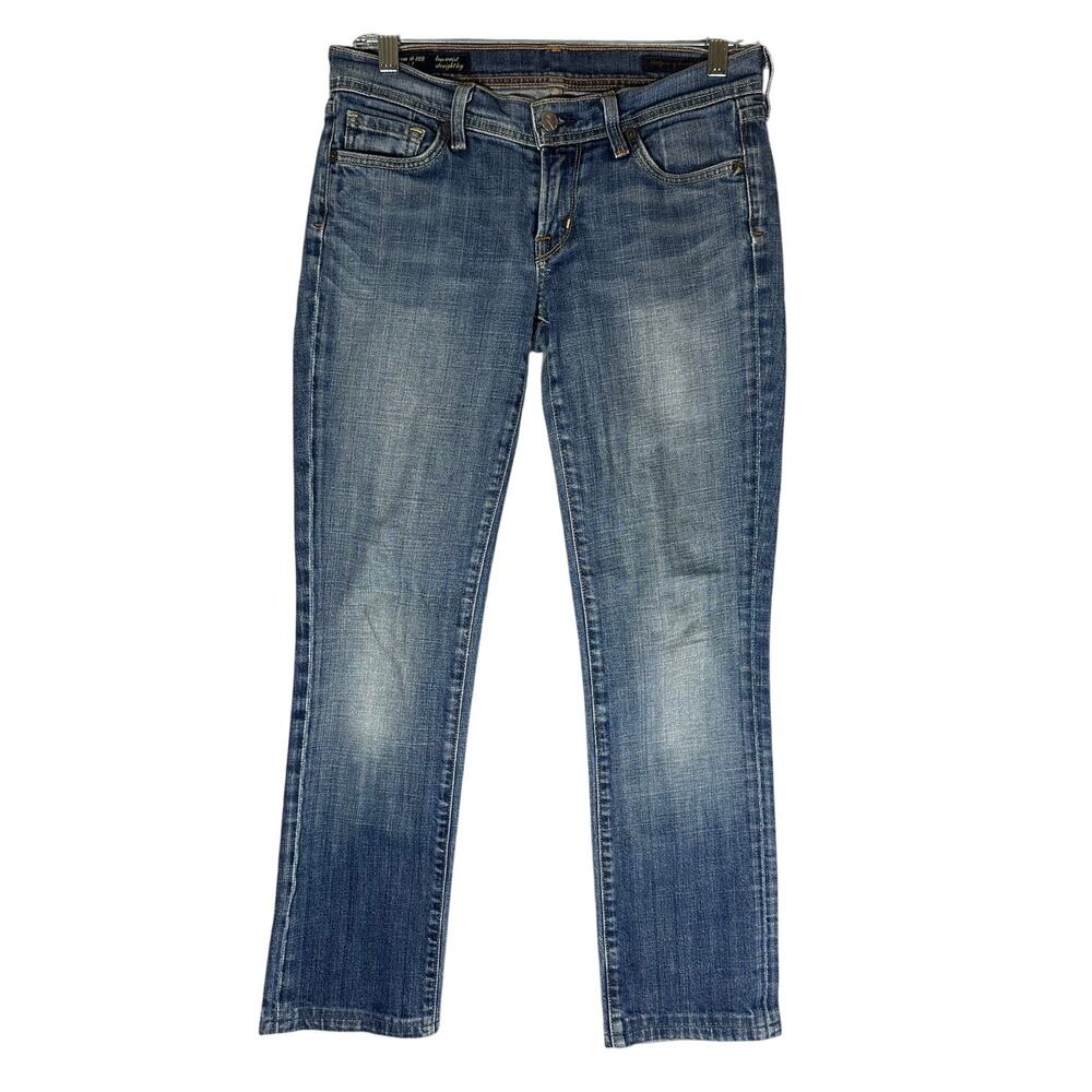 Citizens of Humanity Sz 27 Ava #182 Low Rise Straight Stretch Actual 28x28.5 - Picture 2 of 16
